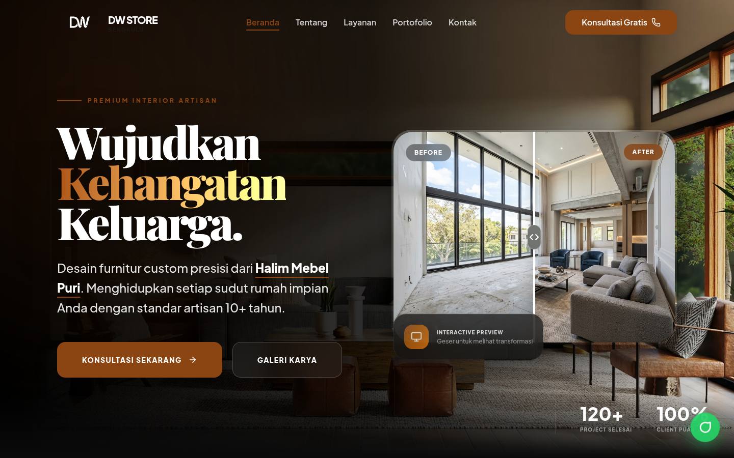 DW Group — Luxury Furniture & Global Export