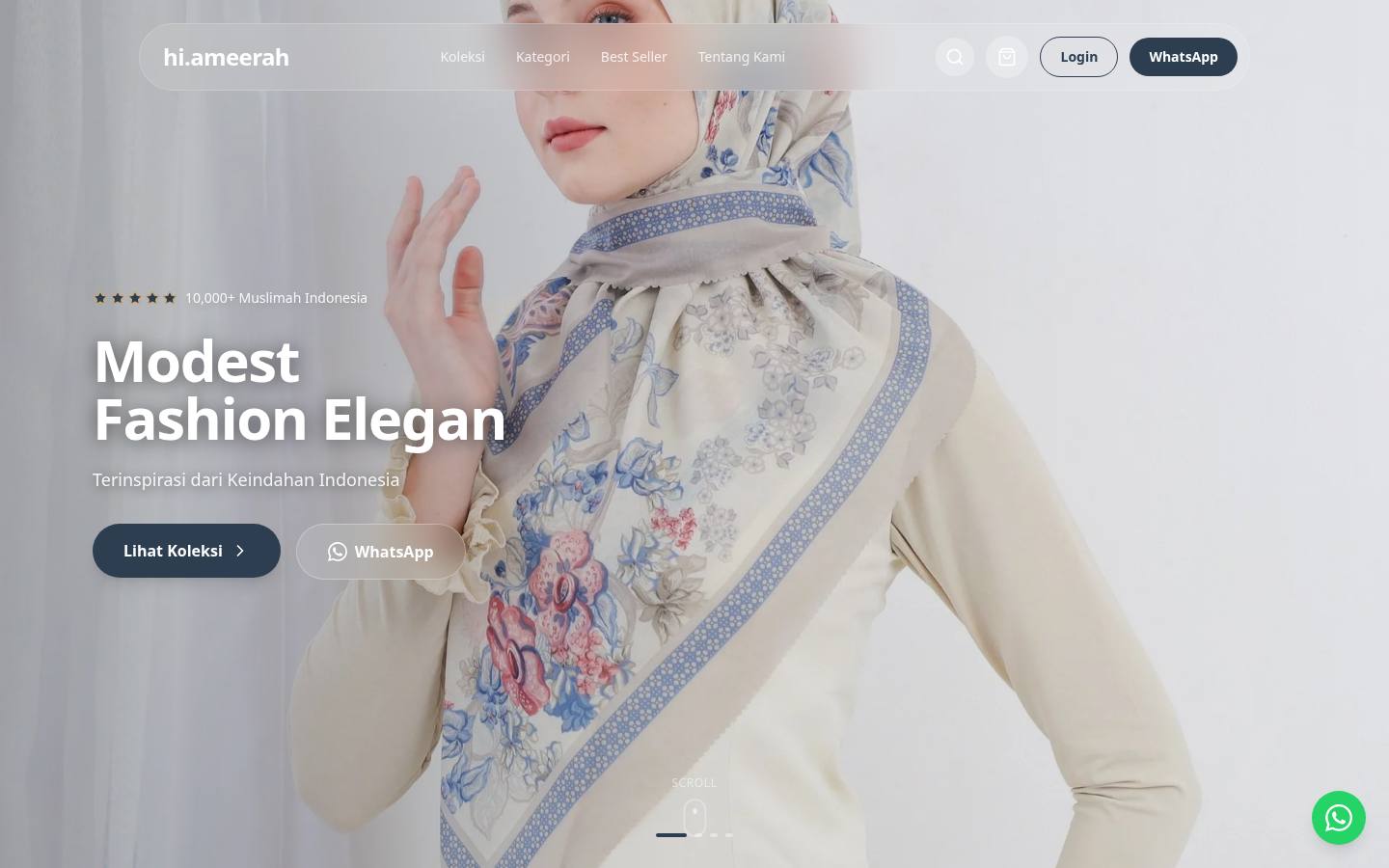 HiaMeerah — Modest Fashion & Hijab Storefront