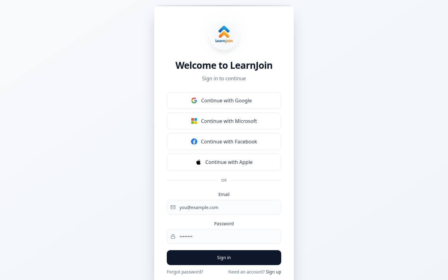 LearnJoin — Klien Amerika Serikat