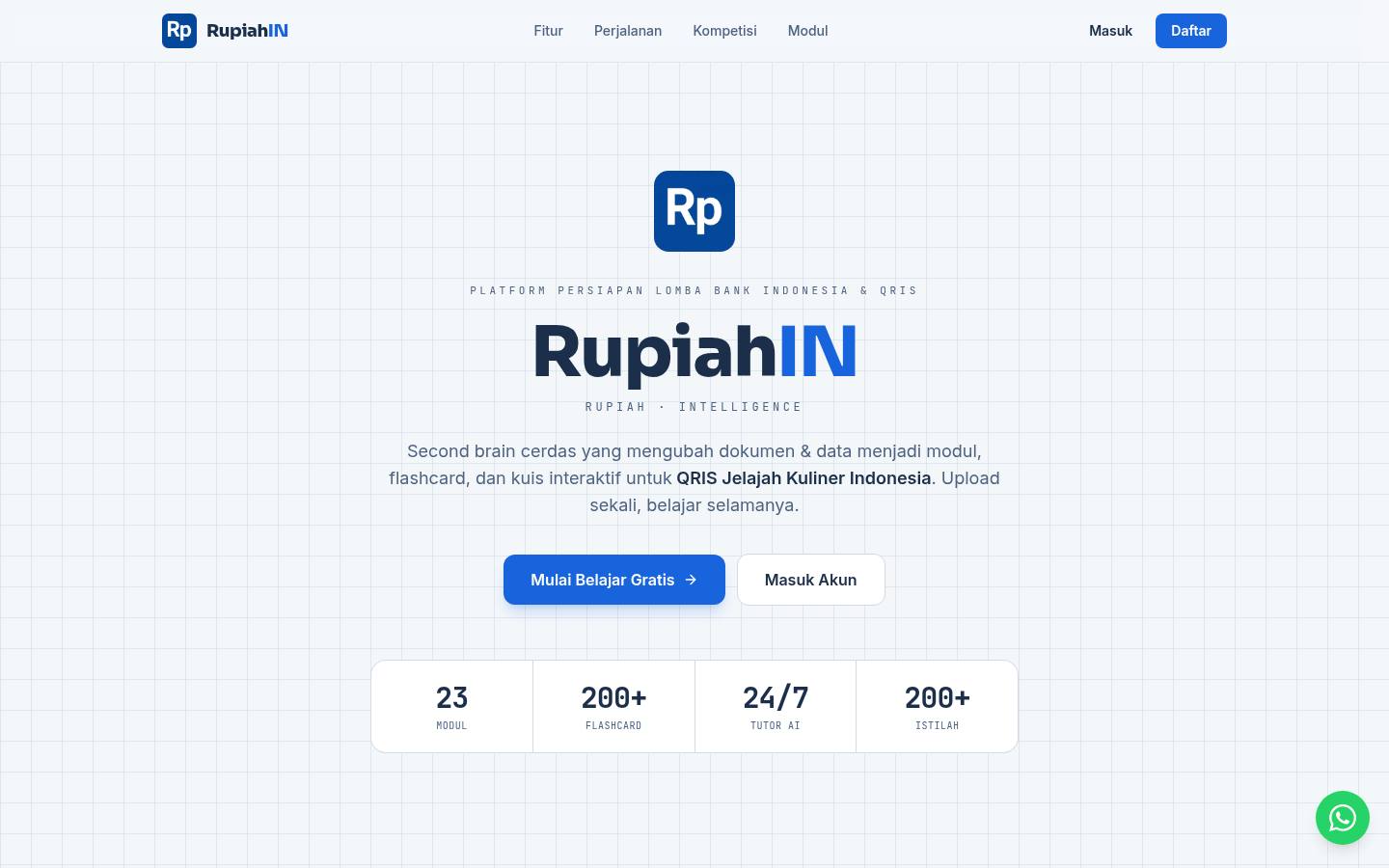RupiahIN — AI Financial Second Brain